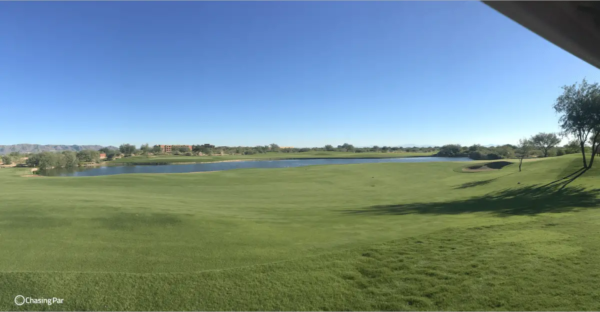 Michael Leonard Chasing Par at Whirlwind Arizona Top Golf Course