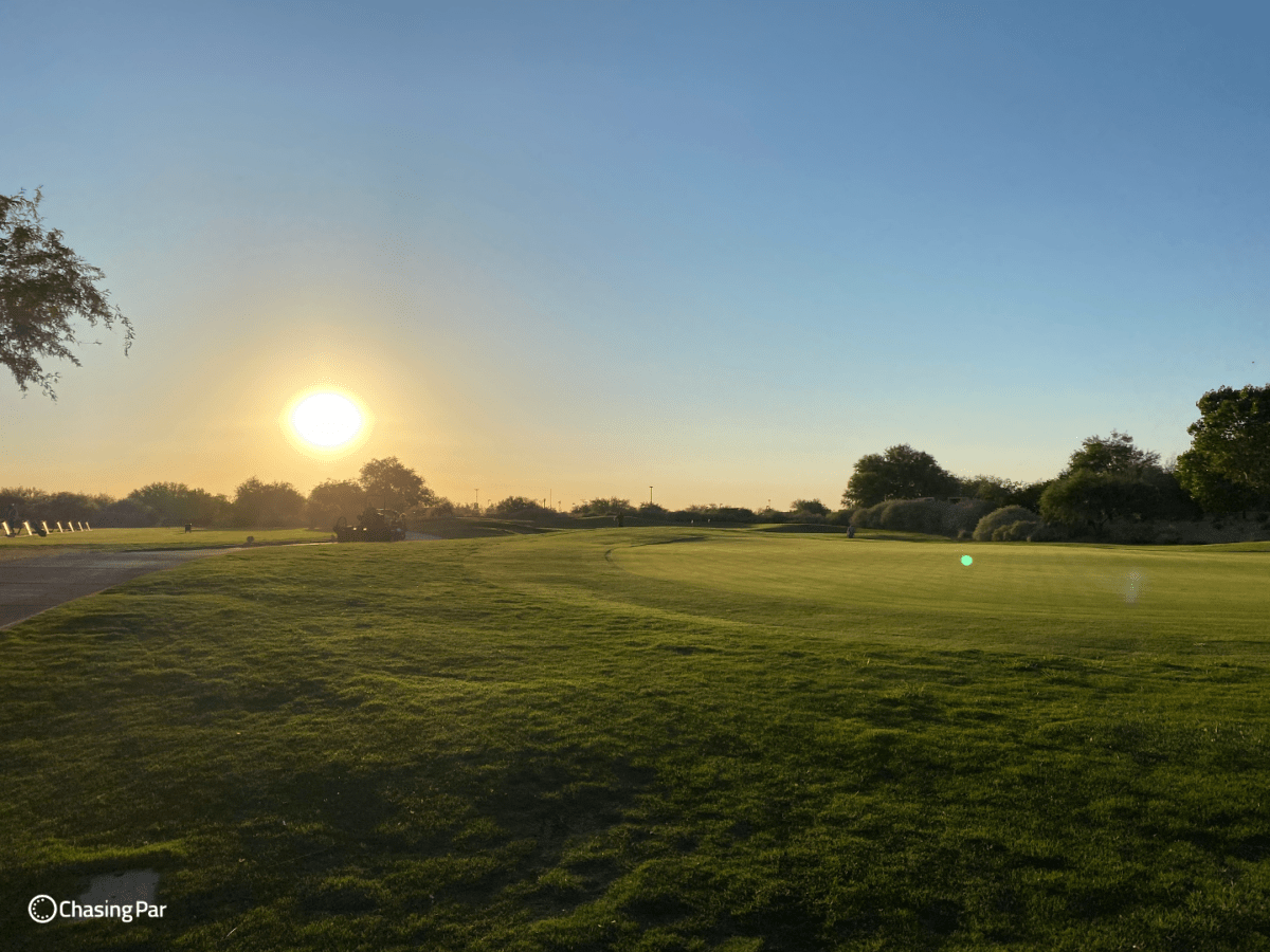 Michael Leonard Chasing Par at Whirlwind Arizona Top Golf Course