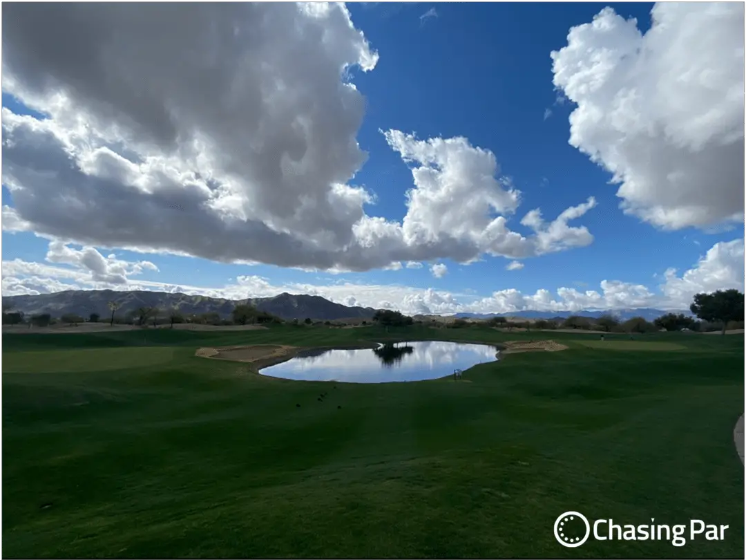 Chasing Par plays beautiful Aguila Golf Course with Michael Leonard goes golfing