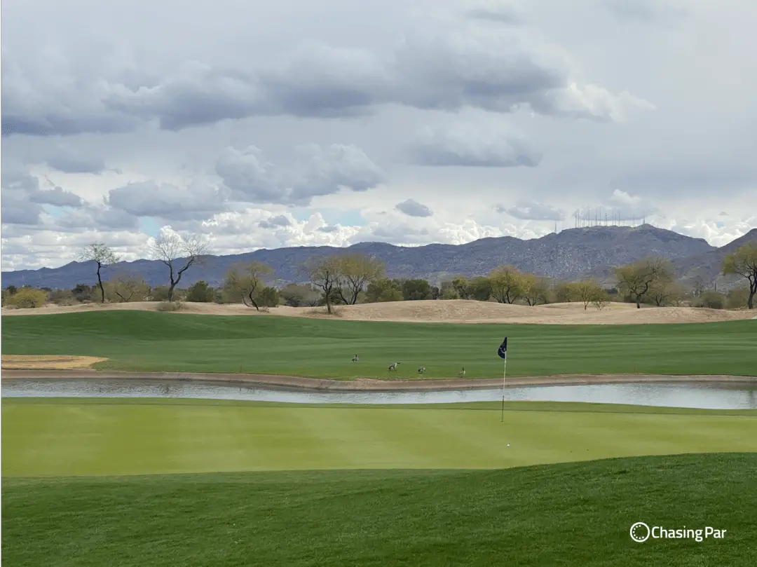 Chasing Par plays beautiful Aguila Golf Course with Michael Leonard goes golfing